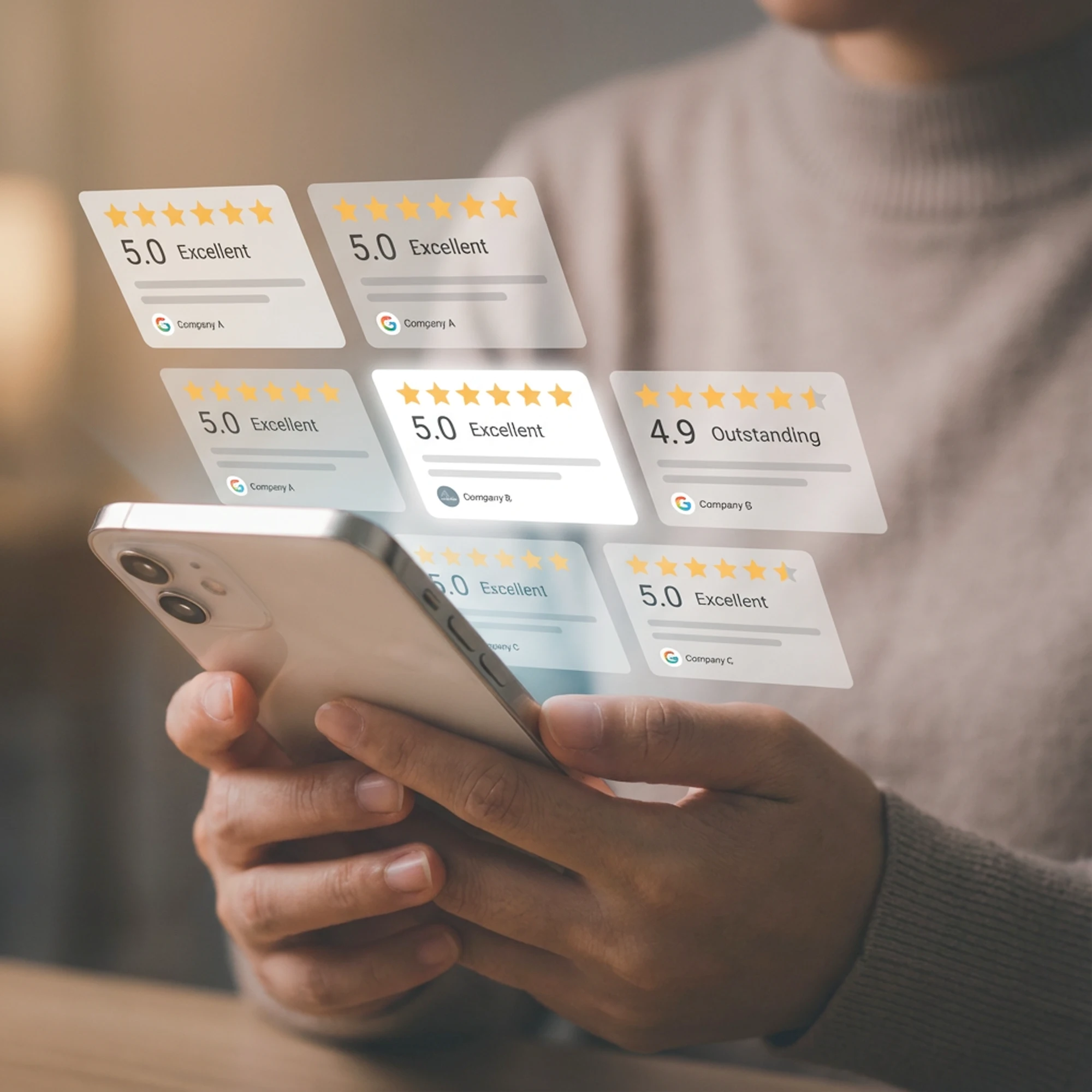 Competing 5-star Reviews