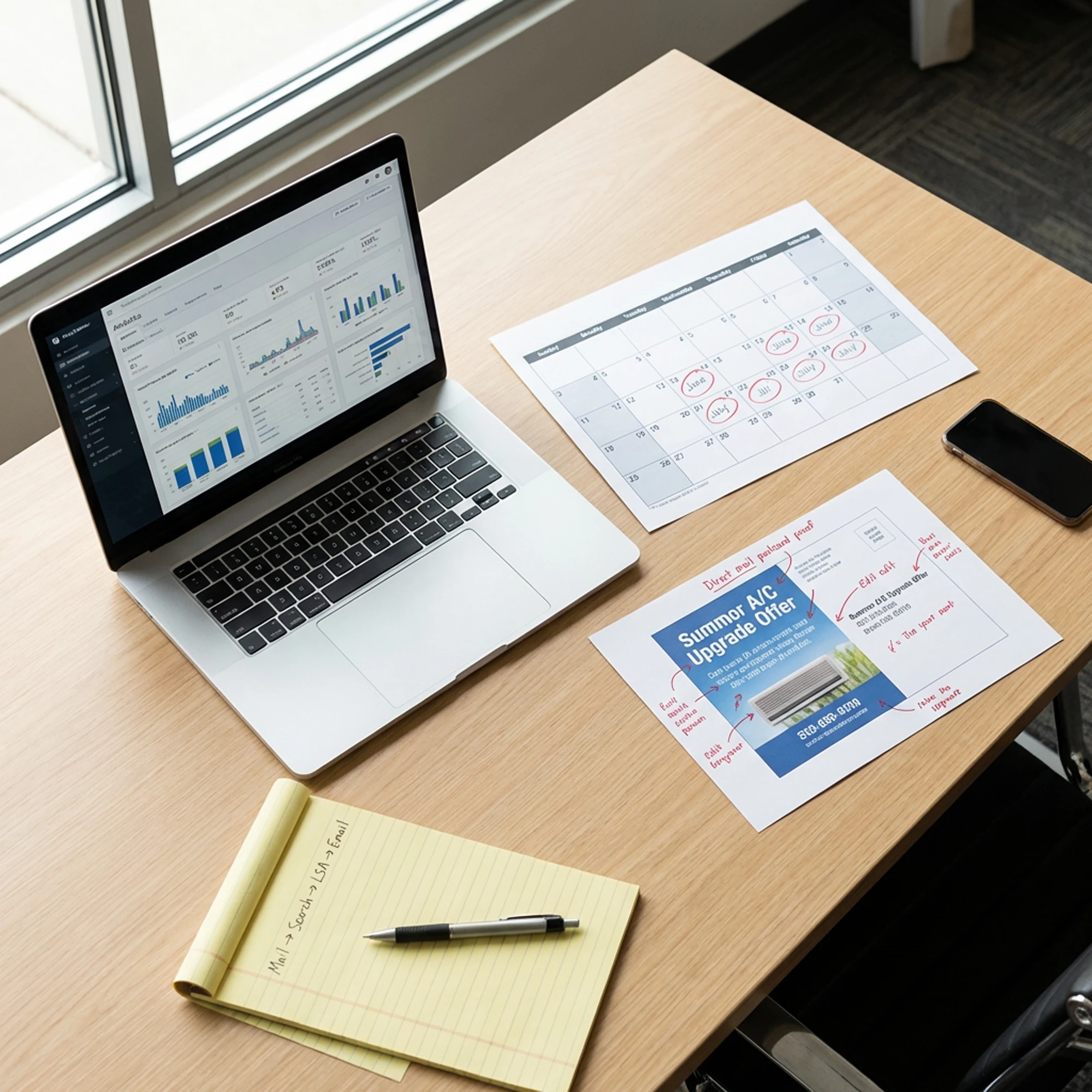 Multi-channel coordinated campaigns